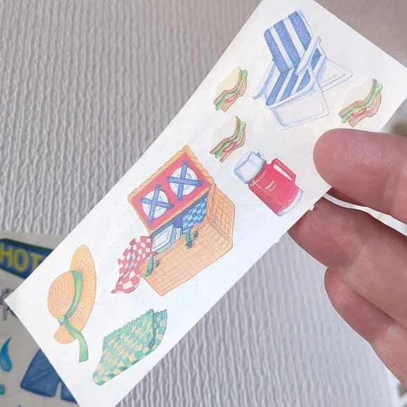 ❤️3/$10❤️Creative Memories Colorful Summer Sticker Set - Picture 4 of 5